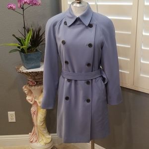 Anne Klein periwinkle coat size S